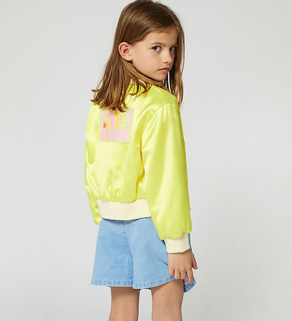 Billieblush Shorts - Denim - Double Stone/Bleach m. Paljetter