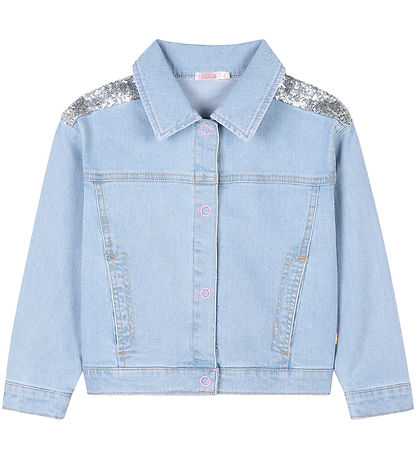 Billieblush Farkkutakki - Double Stone/Bleach M. Paljetteja