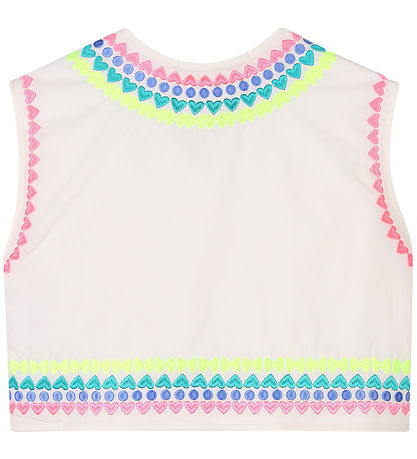 Billieblush Väst - Ivory m. Neon
