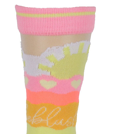 Billieblush Socks - Pink/Yellow w. Sol Billieblush Socks - Pink/Yellow w. Sol