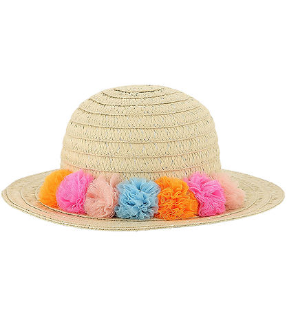Chapeau de Soleil Billieblush - Naturel av. Tulle