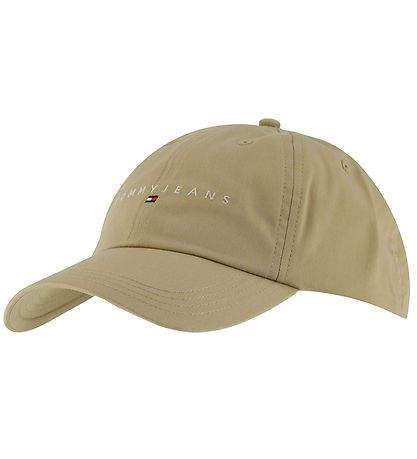 Tommy Hilfiger Caps - Lineær Logo - Relikvie Tan Beige Tommy Hilfiger Caps - Lineær Logo - Relikvie Tan Beige
