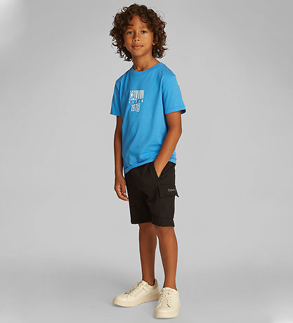 Calvin Klein T-Shirt - Gutes Niveau - Faszinierend Blue