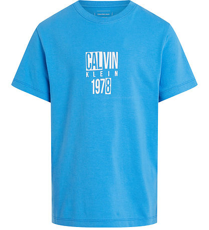 Calvin Klein T-Shirt - Gutes Niveau - Faszinierend Blue