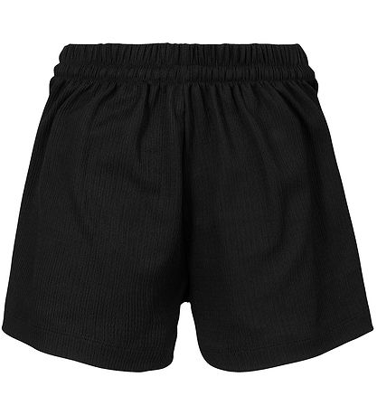 Calvin Klein Shorts - Gekreukt breiwerk - Zwart