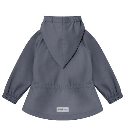 Mini A Ture Softshell Jacket w. Fleece - MatWai - Ombre Blue Mini A Ture Softshell Jacket w. Fleece - MatWai - Ombre Blue
