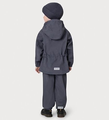 Mini A Ture Softshell Jacket w. Fleece - MatAden - Ombre Blue Mini A Ture Softshell Jacket w. Fleece - MatAden - Ombre Blue