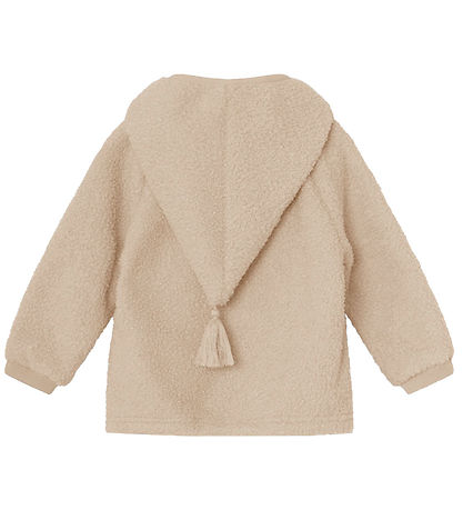 Mini A Ture Fleecejacka - Teddy - MatLiff - Sesam