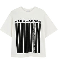 Little Marc Jacobs T-shirt - Ivory w. Print Little Marc Jacobs T-shirt - Ivory w. Print