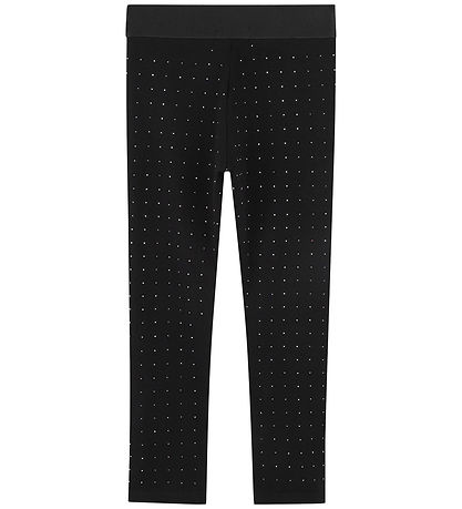 Little Marc Jacobs Leggings - Black w. Rhinestone