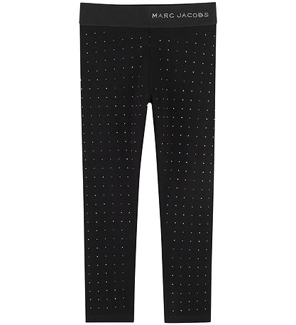 Little Marc Jacobs Leggings - Black w. Rhinestone