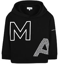 Little Marc Jacobs Hoodie - Black w. Print Little Marc Jacobs Hoodie - Black w. Print