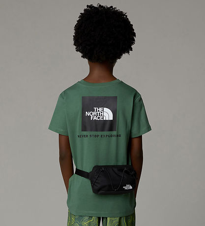 The North Face T-shirt - Box - Duck Green w. Print The North Face T-shirt - Box - Duck Green w. Print