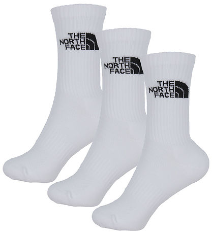 The North Face Socks - 3-Pack - White The North Face Socks - 3-Pack - White
