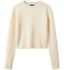 LMTD Blouse - Knitted - NlfOdet - White Alyssum LMTD Blouse - Knitted - NlfOdet - White Alyssum