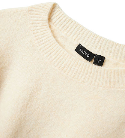LMTD Blouse - Knitted - NlfOdet - White Alyssum