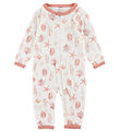 Joha Jumpsuit - Wool - Pink w. Print Joha Jumpsuit - Wool - Pink w. Print