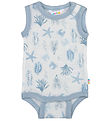 Joha Bodysuit u/æ - Wool - Light blue w. Print Joha Bodysuit u/æ - Wool - Light blue w. Print
