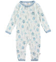 Joha Jumpsuit - Wool - Light blue w. Print Joha Jumpsuit - Wool - Light blue w. Print