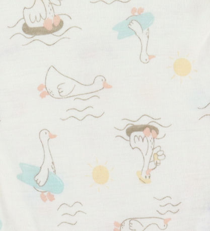 Body m/l Joha - Laine/Soie - Offwhite av. Imprimé Body m/l Joha - Laine/Soie - Offwhite av. Imprimé