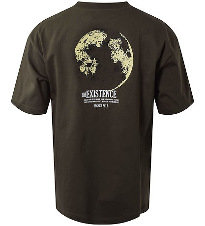 T-Shirt Hound - Vert Militaire av. Imprimé T-Shirt Hound - Vert Militaire av. Imprimé