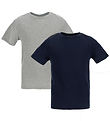 Polo Ralph Lauren T-shirt - 2-Pack - Newport Navy/Grey Melange