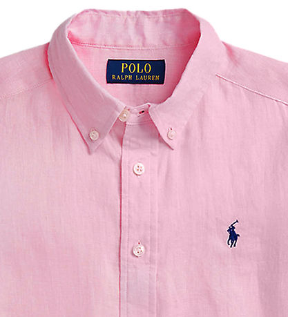 Polo Ralph Lauren 셔츠 - 리넨 - 핑크