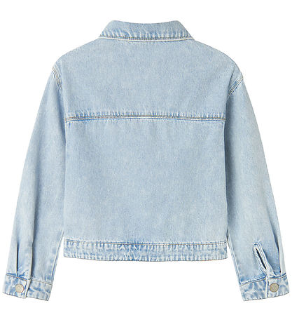 Name It Denim Jacket - Noos - NkfMila - Light Blue Bleached Deni