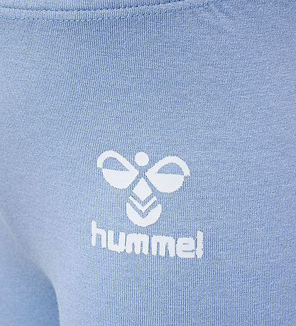 Hummel Leggings - hmlMino - Vervaagd Denim/Marshmallow