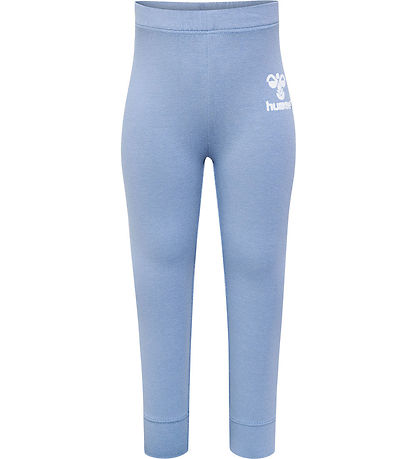 Hummel Leggings - hmlMino - Vervaagd Denim/Marshmallow