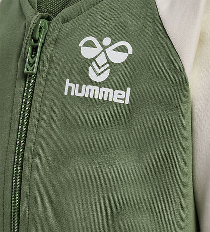 Hummel Cardigan - hmlSkylan - Olivine w. Logo