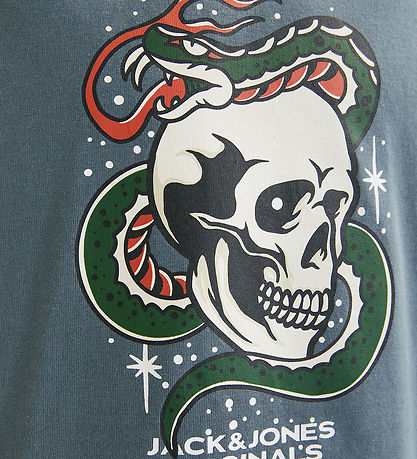 Jack & Jones T-shirt - Joranatomy - Stormy Weather Jack & Jones T-shirt - Joranatomy - Stormy Weather