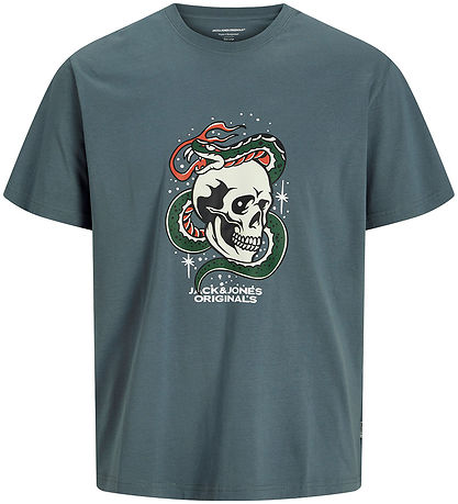 Jack & Jones T-shirt - Joranatomy - Stormy Weather Jack & Jones T-shirt - Joranatomy - Stormy Weather