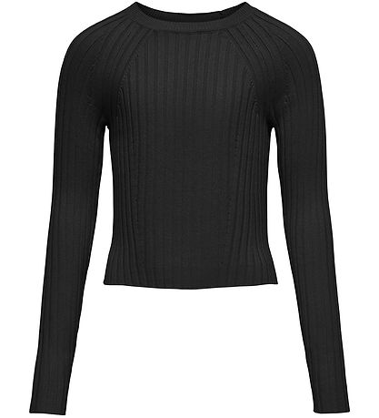 Kids Only Blouse - Rib - KogMeddi - Black