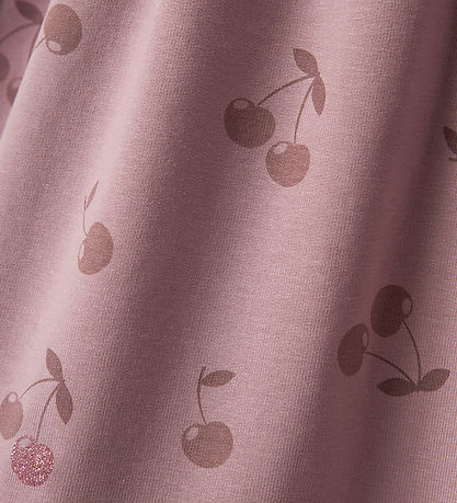 Name It Sweatkleid - NmfBella - Elderberry m. Kirsche