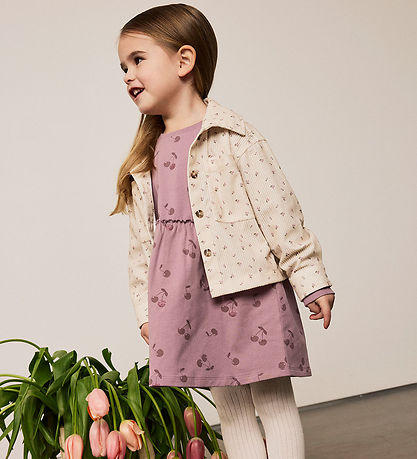 Name It Sweatkleid - NmfBella - Elderberry m. Kirsche Name It Sweatkleid - NmfBella - Elderberry m. Kirsche