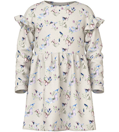 Name It Kjóll - NmfBela - Peyote Melange Name It Kjóll - NmfBela - Peyote Melange