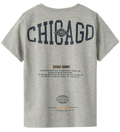 T-Shirt Name It - NkmBileo - Grey Melange