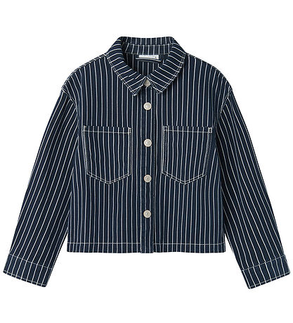 Name It Denim Jacket - NkfZoe - Navy Blazer Stripes
