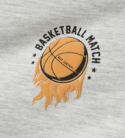 T-Shirt Name It - NkmBeask - Light Grey Melange