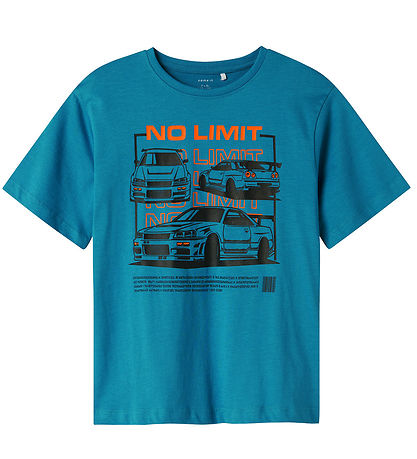 T-Shirt Name It - Nkm Bennibo - Fjord Blue