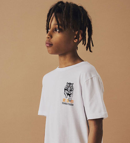 T-Shirt Name It - Nkm Bennibo - Lucent White T-Shirt Name It - Nkm Bennibo - Lucent White