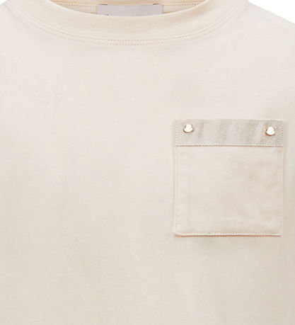 Moncler T-shirt - Cream