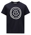 Moncler T-shirt - Navy w. Print Moncler T-shirt - Navy w. Print