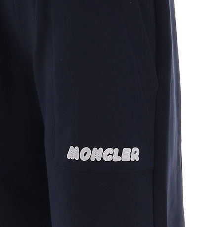 Moncler Sweat Shorts - Navy Moncler Sweat Shorts - Navy
