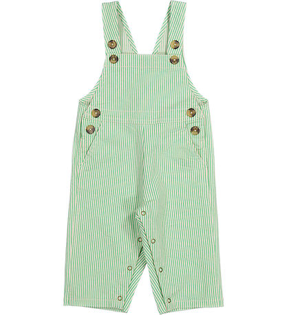 Salopette MarMar - Ruben - Cale Green Stripe Salopette MarMar - Ruben - Cale Green Stripe