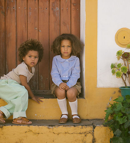 Pantalon MarMar - Paloma - Cale Green Stripe Pantalon MarMar - Paloma - Cale Green Stripe