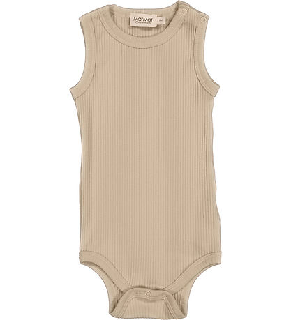 MarMar Bodysuit u/æ - Rib - Modal - Stone Wall