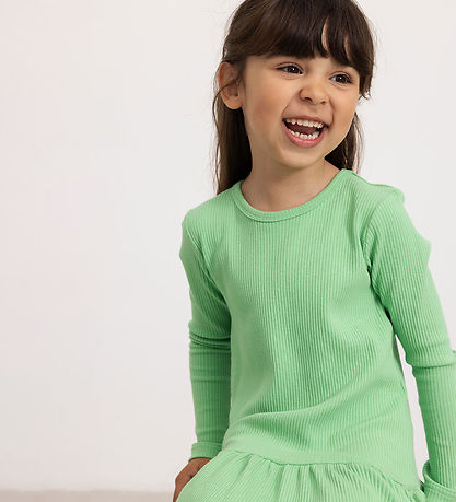 MarMar Dress - Rib - Modal - Diro - Cale Green