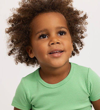 T-Shirt MarMar - Rib - Modal - Plain - Cale Green T-Shirt MarMar - Rib - Modal - Plain - Cale Green